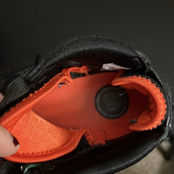 NIKE Mens Florida A&M LeBron James 7 Retro Rattlers Basketball Shoes,Sz 8,GUC. - Picture 6 of 12